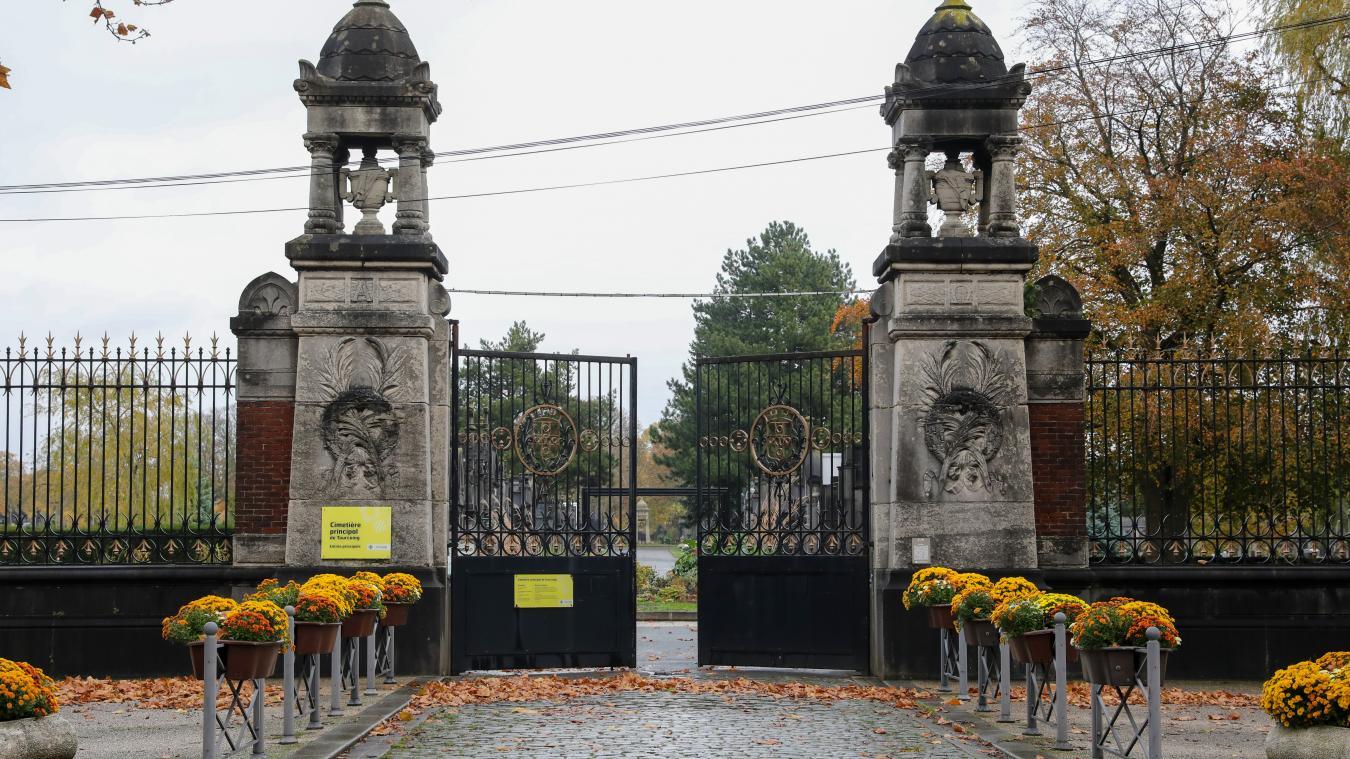 Carré musulman pour l'inhumation musulmane à Tourcoing